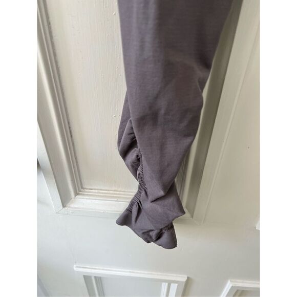 Lole gray/ light purple seamless ruched leggings S/M - Picture 4 of 6